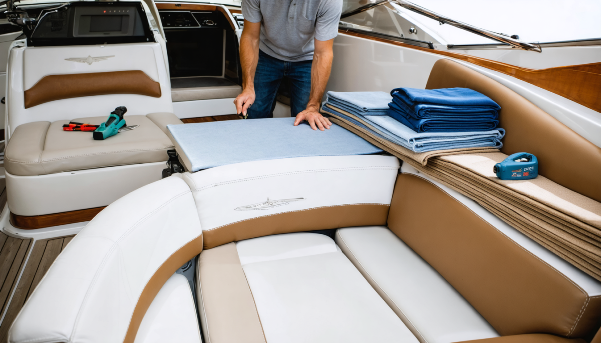 découvrez le coût total pour la rénovation complète de la sellerie de votre bateau, avec des conseils pour estimer les prix et choisir les meilleurs matériaux.