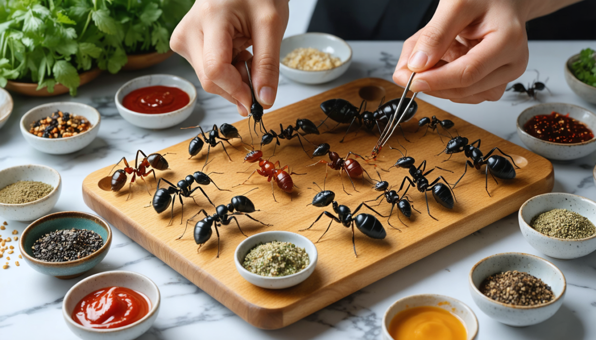 découvrez l'univers surprenant de la dégustation d'ants : explorez leurs saveurs uniques, les précautions à prendre et les espèces comestibles à savourer.