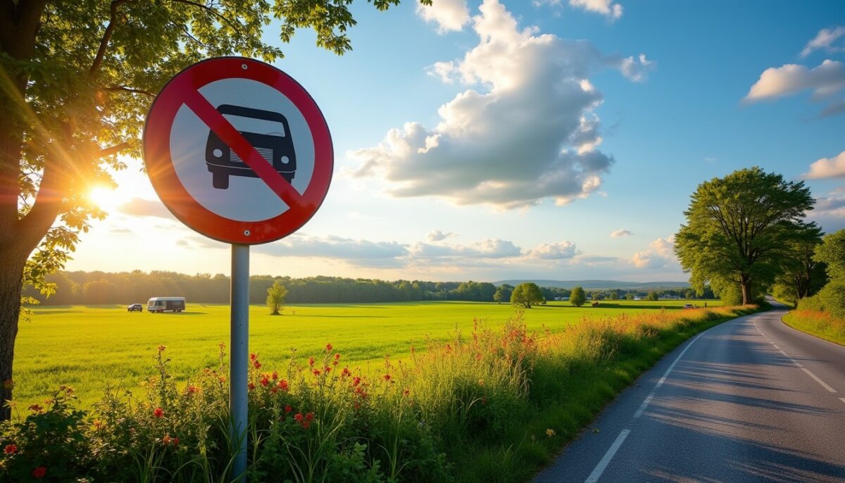 Panneau interdit aux camping-cars de plus de 3,5 tonnes : ce que stipule réellement le code de la route