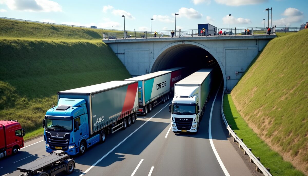 Tunnel sous la Manche : tarifs pour camions et solutions logistiques du fret