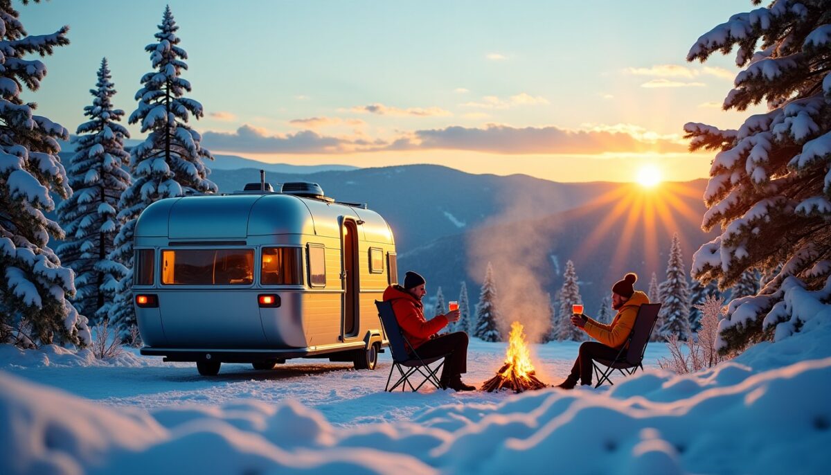 Caravaneige dans les Vosges : Guide pratique pour camper en hiver et les meilleurs spots
