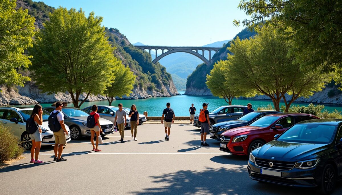 Parking du Pont du Galetas : Guide pratique pour stationner avant d'explorer le Verdon