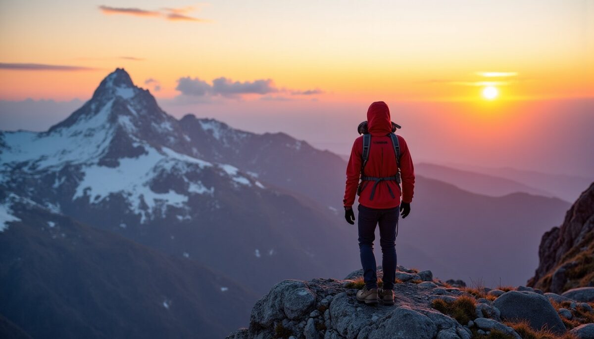 Poème : Ode aux sommets lors d'une escapade en montagne