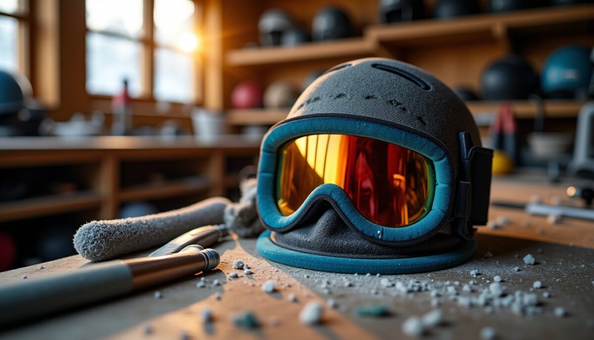 Masque de ski : réparer la mousse qui s'effrite pour continuer à profiter des pistes